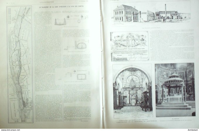 L'illustration 1896 n°2809 Zanzibar Avignon (84) Italie Bari ciborium Albi (81)