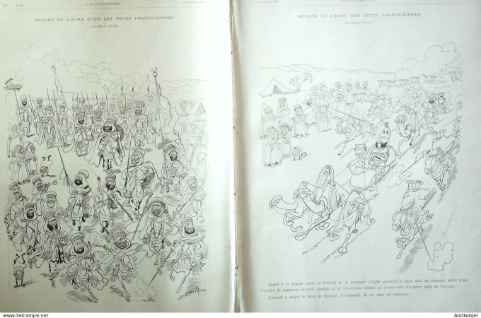 L'illustration 1896 n°2809 Zanzibar Avignon (84) Italie Bari ciborium Albi (81)