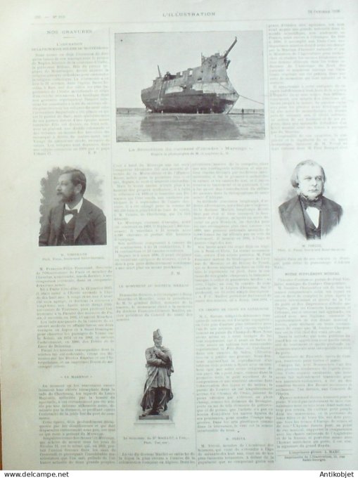 L'illustration 1896 n°2809 Zanzibar Avignon (84) Italie Bari ciborium Albi (81)