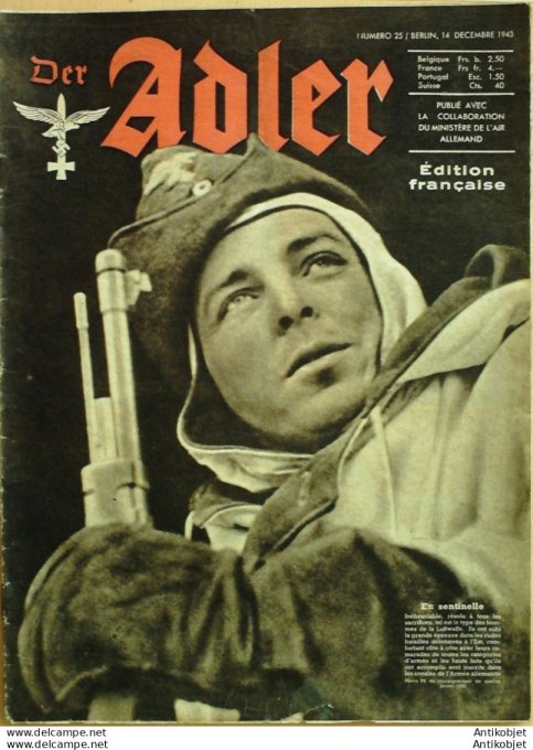 Revue Der Adler Ww2 1943 # 25
