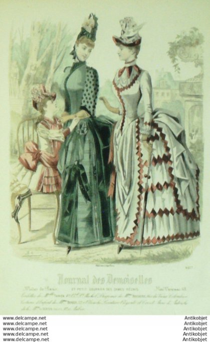 Journal de Demoiselles 1887 # 4617 (Maison Thirion)