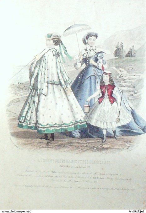 Moniteur de Dames & Demoiselles 1864 #  824 (Maison Robert) maritime