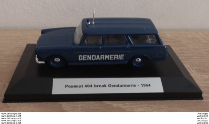Peugeot 404 break Gendarmerie 1964 1:43