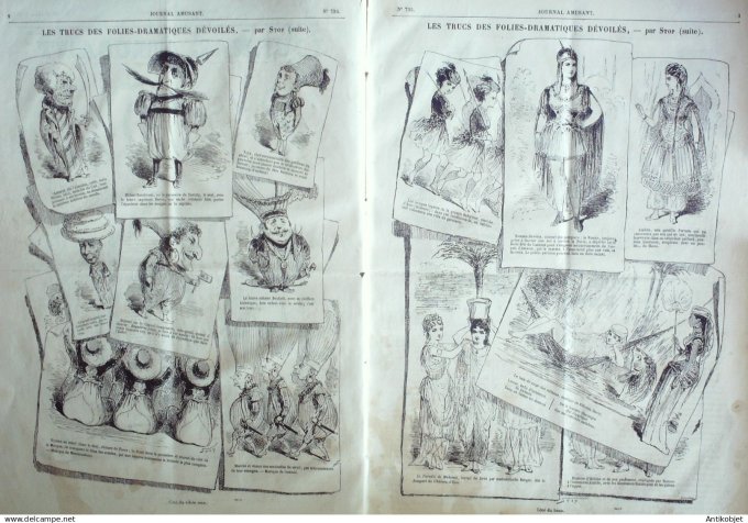 Gravure de mode Costume Parisien 1805 n° 675 (An 14) Capote de rubans