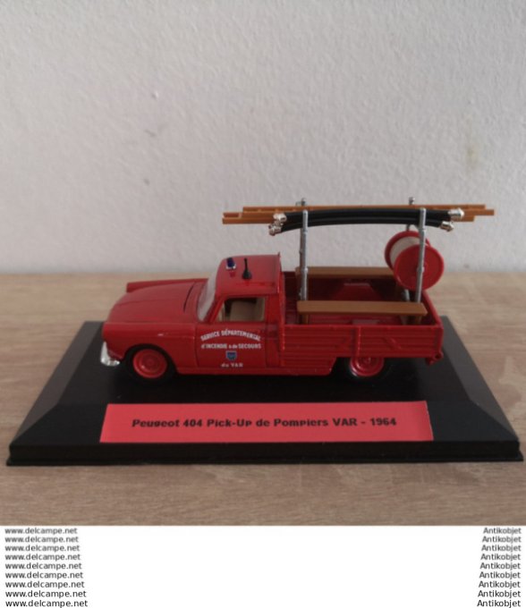 Peugeot 404 Pick-Up de Pompiers 1:43 Var 1964