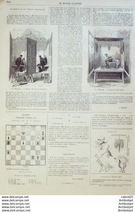 Le Monde illustré 1865 n°441 Espagne St-Sébastien Allemagne Cobourg Angleterre Portsmouth