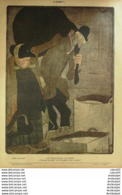 La Baionnette 1917 # 115 (Les Debrouillards) Nam Ordner Bofa Ibels Djilio Pallier