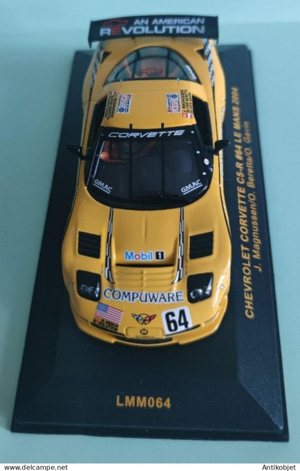 Chevrolet Corvette C5-R # 64 Le Mans 2004 LMC064 IXO 1/43