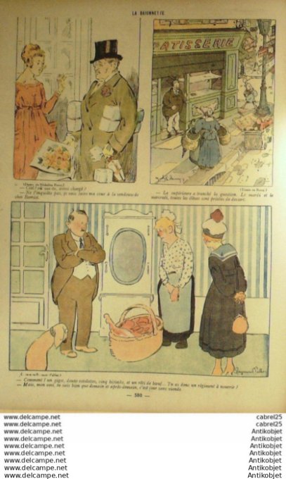 La Baionnette 1917 # 115 (Les Debrouillards) Nam Ordner Bofa Ibels Djilio Pallier