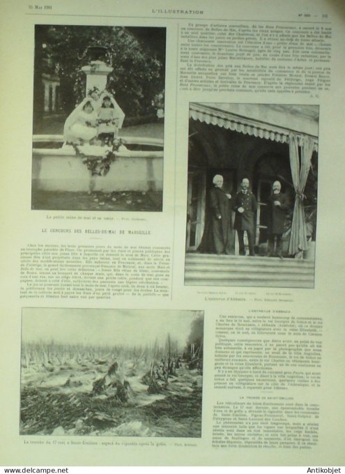 L'illustration 1901 n°3039 Chine Pékin Pé-Tang Francfort (90)Madagascar Italie lutte de Malaria
