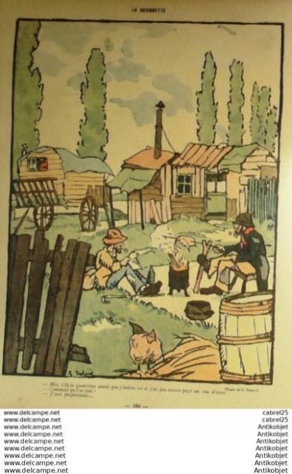 La Baionnette 1917 # 115 (Les Debrouillards) Nam Ordner Bofa Ibels Djilio Pallier