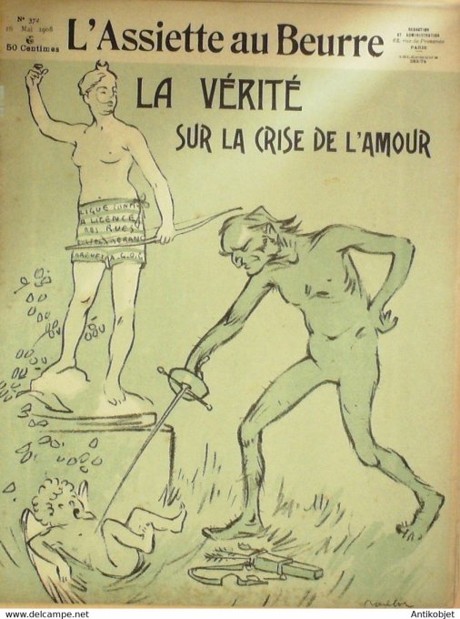 L'Assiette au beurre 1908 n°372 La vérité sur la crise de l'Amour Poulbot