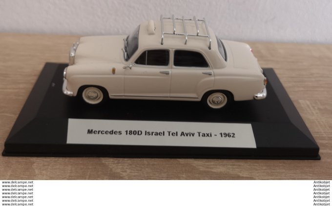 Mercedes 180D Israel Tel Aviv Taxi 1962 1:43