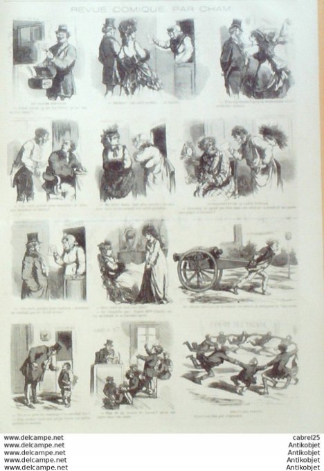 Le Monde illustré 1873 n°829 Egypte Hussein Abbasieh Autriche Vienne Caroline Augusta Suisse Geneve 