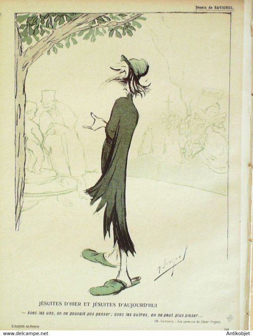 L'Assiette au beurre 1908 # 372 La vérité sur la crise de l'Amour Poulbot