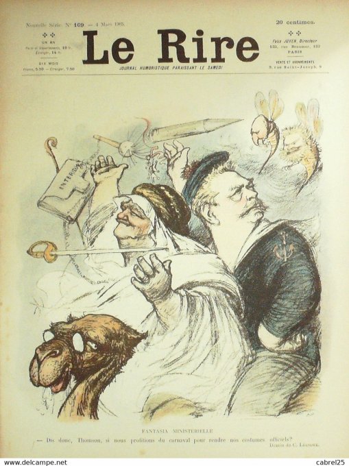 Le Rire 1905 n°109 Poulbot Grandjouan Hermann Guillaume Losques
