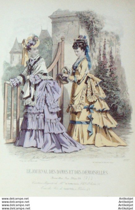 Journal des Dames Demoiselles 1873 # 1105