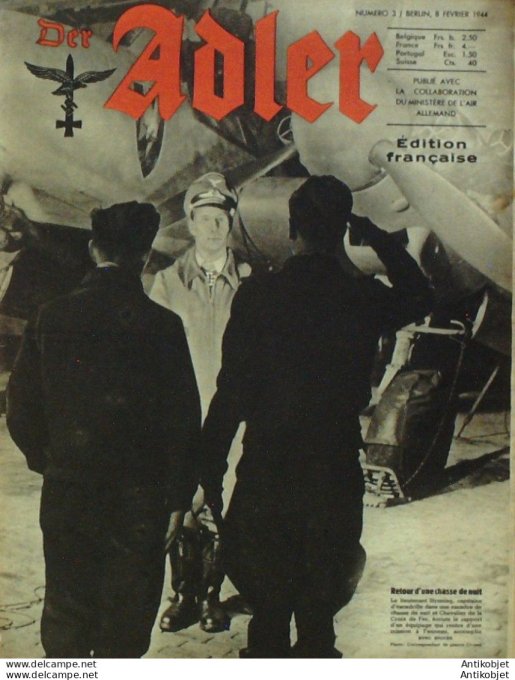 Revue Der Adler Ww2 1944 #  3