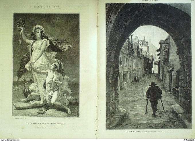 Le Monde illustré 1874 n°943 Sénégal St-Louis Lat Dior N'Goné roi de Cayor Marseille (13) Dinan (35)