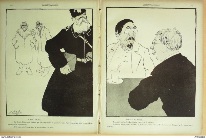 L'Assiette au beurre 1910 # 520 Le Bilan de la Révolution Russe Kladoffdo