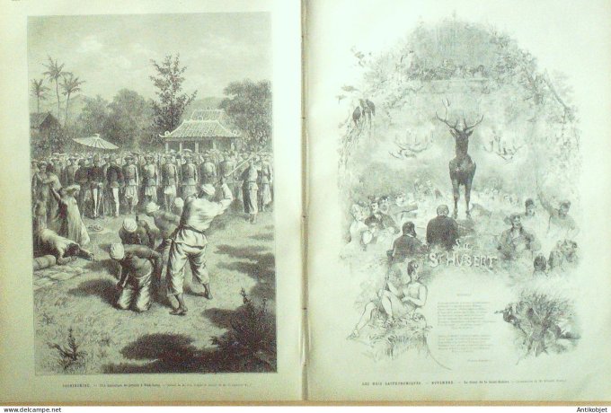 Le Monde illustré 1877 n°1076 Arménie Erivan Viet-Nam Vinh-Long Erzeroum