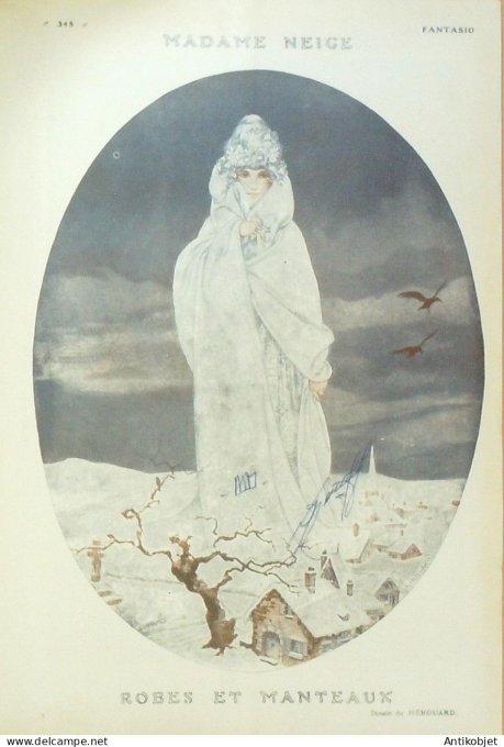 Fantasio 312 1920 Koister Capy Monier Herouard Brisgand Regine Flory Del Marle