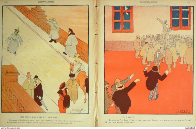 L'Assiette au beurre 1910 n°520 Le Bilan de la Révolution Russe Kladoffdo