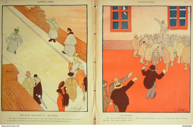 L'Assiette au beurre 1910 # 520 Le Bilan de la Révolution Russe Kladoffdo