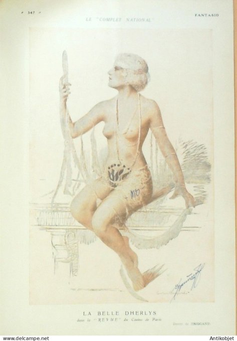 Fantasio 312 1920 Koister Capy Monier Herouard Brisgand Regine Flory Del Marle