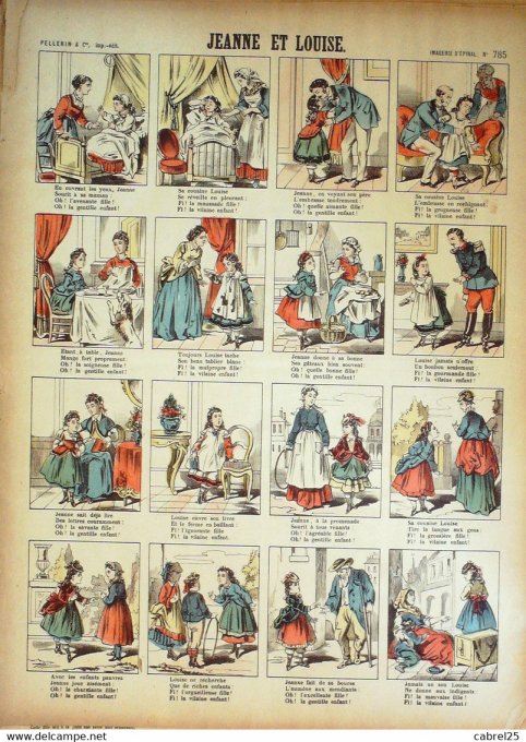 Jeanne & Louise (Pellerin d'epinal)