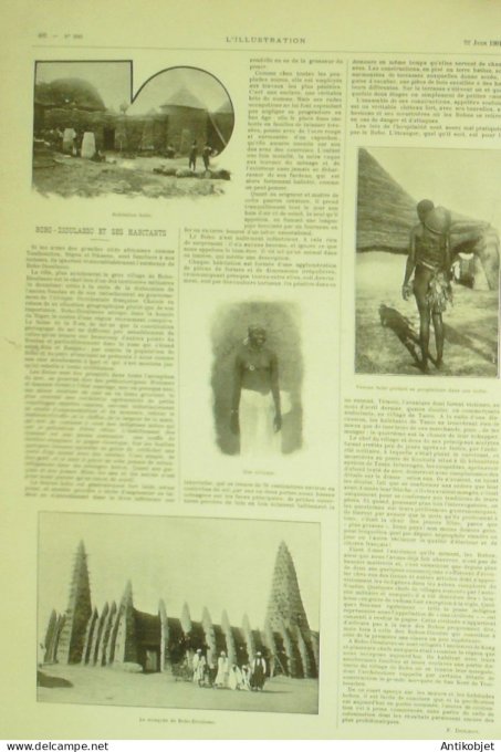 L'illustration 1901 n°3043 Russie Famille Impériale Burkina Faso Bobo-Dioulasso Issy (92) explosion 