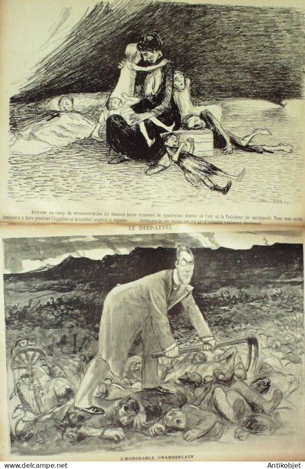 L'Assiette au beurre 1901 #  26 Les camps de concentration au Transvaal