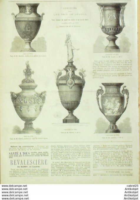 Le Monde illustré 1876 n°1008 Turquie Beicos Constantinople Serbie Belgrade Boriah Djanir Poste Kara