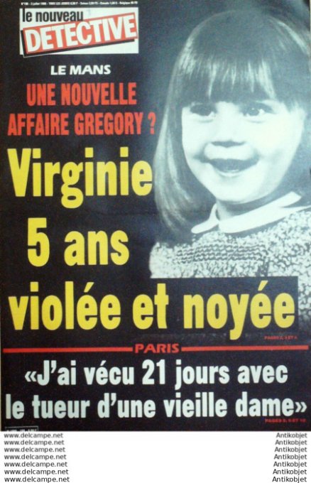 Détective 1986 # 198 Grasse Reims Rodez Le Mans Créteil Aix-en-Prov Lievin