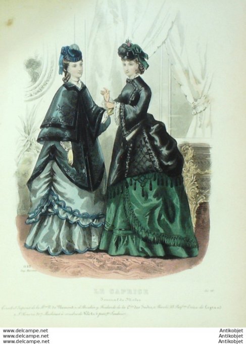 Le Caprice 1875 # 1122 (Maison Plumeul)