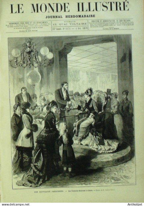 Le Monde illustré 1879 n°1175 St-Coud (92) Pérou Prado Montbeliard (25)