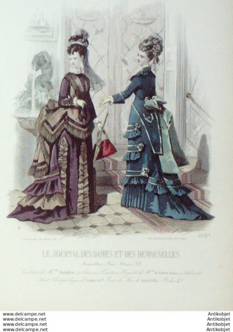 Journal des Dames Demoiselles 1873 # 1108