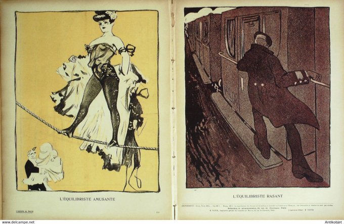 L'Assiette au beurre 1906 # 277 Spectacles variés Bernard Edouard