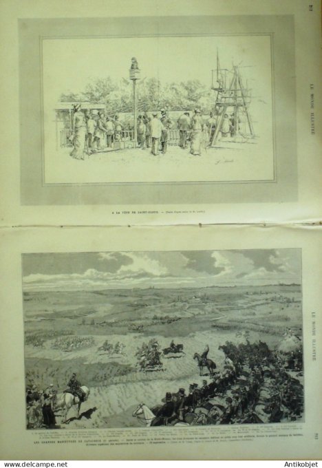 Le Monde illustré 1879 n°1175 St-Coud (92) Pérou Prado Montbeliard (25)