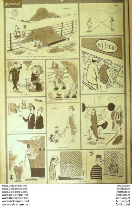 Détective 1957 # 571 Choisy Oignies Roubaix St-Lo Stains Tournan