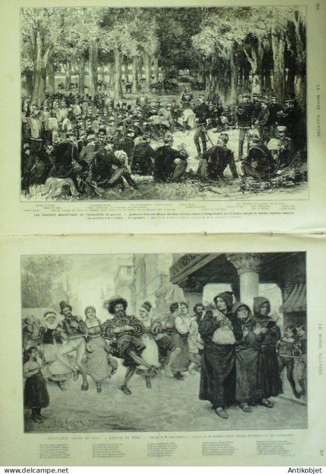 Le Monde illustré 1879 n°1175 St-Coud (92) Pérou Prado Montbeliard (25)