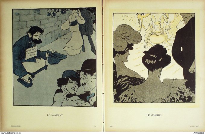 L'Assiette au beurre 1906 # 277 Spectacles variés Bernard Edouard