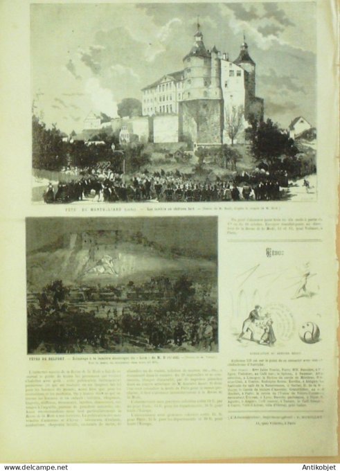 Le Monde illustré 1879 n°1175 St-Coud (92) Pérou Prado Montbeliard (25)