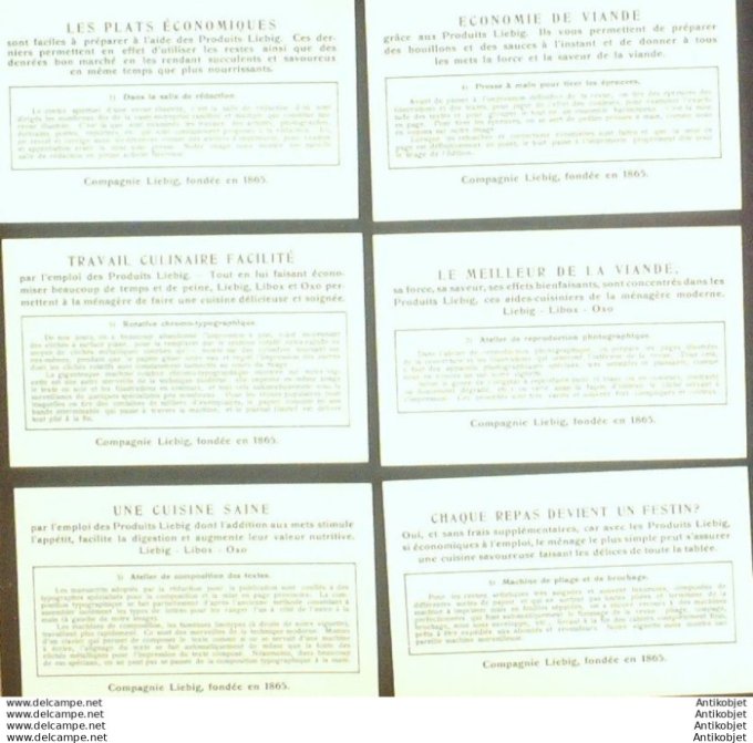 Chromo Liebig Sang 1294 Confection d'un journal illustre (1934)