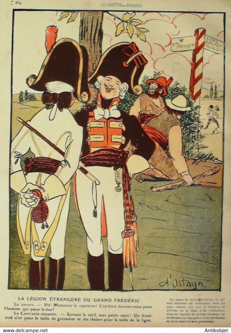 L'Assiette au beurre 1910 n°522 La Légion étrangère Ostoya