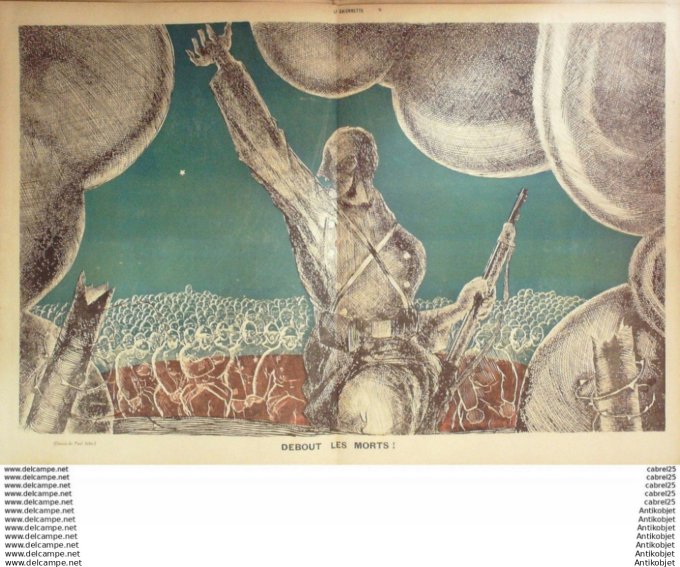 La Baionnette 1917 # 108 (Legende Heroique) Baille Hautot Le Rallic Marechaux