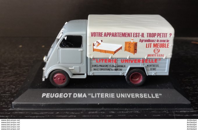 Peugeot DMA Literie Universelle Montreuil 1:43