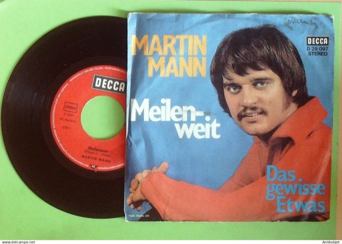 Mann Martin 45T SP Meilen-weit 1971