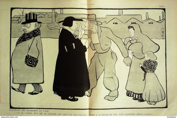 L'Assiette au beurre 1901 #   5 Les Augures Jossot Capiello Braun Roubille