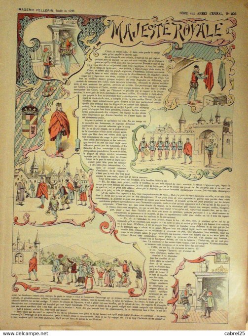 Majeste Royale (Pellerin d'epinal)